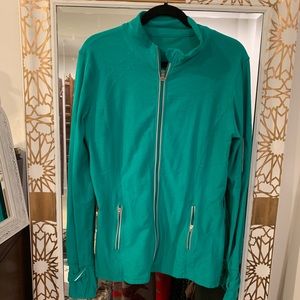 Teal Athletic Jacket- XL